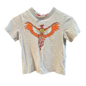 Hanna Andersson Phoenix Tee, VGUC (minor cracking), Sz 120cm (6-7) (6C)